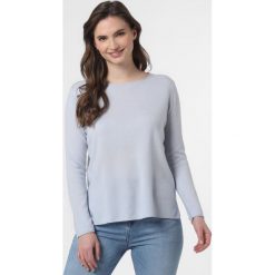 SvB Exquisit - Sweter damski z czystego kaszmiru, niebieski. Niebieskie swetry damskie SvB Exquisit, bez wzorów, z kaszmiru, bez rękawów, bez kaptura. Za 699,95 zł.
