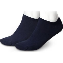 Zestaw 2 par niskich skarpet damskich TOMMY HILFIGER - 343024001 Midnight Blue 563. Niebieskie skarpetki damskie TOMMY HILFIGER, bez wzorów, z elastanu. Za 39,99 zł.
