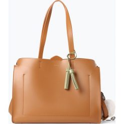 Inyati - Damska torba shopper z torebką wewnętrzną, beżowy. Brązowe torby damskie na zakupy marki Inyati, bez wzorów, eleganckie, bez dodatków. Za 399,95 zł.