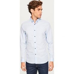 Koszula regular fit - Niebieski. Białe koszule męskie marki Reserved, l. Za 69,99 zł.