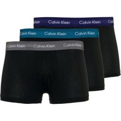 Calvin Klein bokserki męskie Low Rise Trunk 3pak S czarny. Czarne bokserki męskie Calvin Klein, bez wzorów, z gumy. Za 179,00 zł.