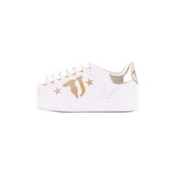 Buty Trussardi 79A00391-9Y099999. Żółte trampki i tenisówki damskie marki Trussardi, bez wzorów, bez zapięcia. Za 463,25 zł.