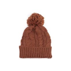 Czapka damska Winter comfort brązowa. Szare czapki zimowe damskie marki Art of Polo, z wełny. Za 28,94 zł.