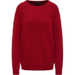 Dreimaster Sweter Damski S Czerwony. Czerwone swetry damskie marki Dreimaster, s, bez wzorów, bez rękawów, bez kaptura. Za 289,00 zł.