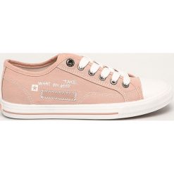Big Star - Tenisówki. Różowe trampki i tenisówki damskie BIG STAR, bez wzorów, z gumy, bez zapięcia. Za 119,90 zł.