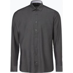 Olymp Level Five - Koszula męska łatwa w prasowaniu, szary. Szare koszule męskie OLYMP Level Five, m, bez wzorów, eleganckie, bez kołnierzyka, bez rękawów. Za 149,95 zł.