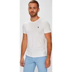 U.S. Polo - T-shirt. Szare koszulki polo męskie marki U.S. Polo, l, z bawełny. W wyprzedaży za 139,90 zł.