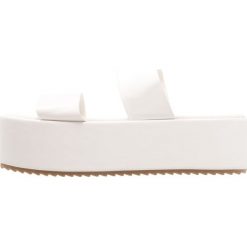 Chodaki damskie: Coolway LOVE Klapki white
