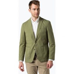 Marynarki męskie slim fit: Nils Sundström – Marynarka męska – Antonio, zielony