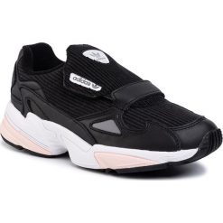 Buty adidas - Falcon Rx W EE5112 Cblack/Glopnk/Grethr. Czarne buty sportowe damskie Adidas, bez wzorów, ze skóry, sportowe. W wyprzedaży za 269,00 zł.