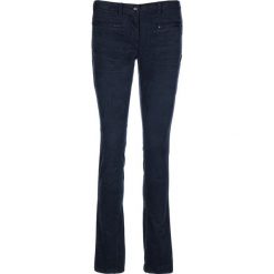 Spodnie sztruksowe "Alexa" - Regular fit - w kolorze granatowym. Niebieskie rurki damskie Tom Tailor Classic, l, w paski, ze skóry. W wyprzedaży za 90,95 zł.