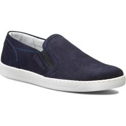 Derby męskie: Półbuty STRELLSON - Forest Slip On 4010001571 Dark Blue 402
