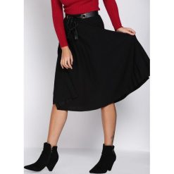 Czarna Spódnica Caramel. Brązowe spódniczki Born2be, l, midi. Za 89,99 zł.
