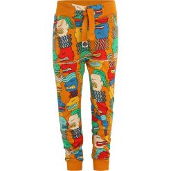 Mainio ZGREEN FACES CHILDREN`S ZIPUP SWEATPANTS Spodnie treningowe orange. Brązowe spodnie dresowe dziewczęce marki Mainio, z bawełny. W wyprzedaży za 126,75 zł.