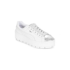 Buty Puma WN TRACE BIO HACKING .WH-P. Białe trampki i tenisówki damskie marki Puma, bez wzorów, bez zapięcia. Za 529,00 zł.