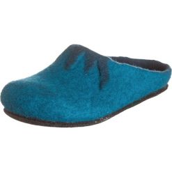 Kapcie damskie: Kapcie „Magicfelt” w kolorze morskim