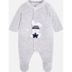 Mayoral - Śpioszki 55-75 cm. Szare piżamy niemowlęce Mayoral, bez wzorów, z bawełny. W wyprzedaży za 59,90 zł.