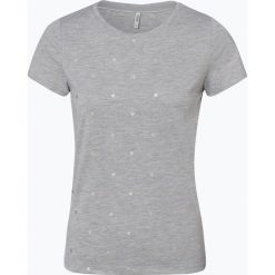 ONLY - T-shirt damski – Onlisabella, szary. Szare t-shirty damskie marki ONLY, s, z nadrukiem, bez kołnierzyka. Za 69,95 zł.