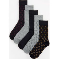 Skarpety 5 pack - Czarny. Czarne skarpetki męskie Reserved. Za 39,99 zł.