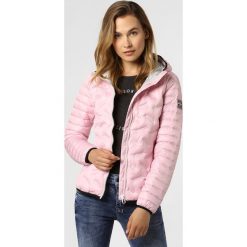 Superdry - Damska kurtka puchowa, różowy. Różowe kurtki damskie Superdry, s, bez wzorów, z puchu, z kapturem. Za 429,95 zł.
