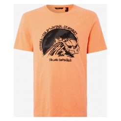 O'Neill Cold Water Koszulka Pomarańczowy. Pomarańczowe podkoszulki męskie O'Neill, l, z nadrukiem, z bawełny, z krótkim rękawem. Za 119,95 zł.