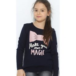Swetry chłopięce: Granatowy Sweter Own Magic