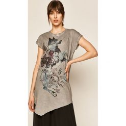 Medicine - T-shirt Boho Breeze. Szare bluzki damskie MEDICINE, s, z nadrukiem, z bawełny, casualowe, z okrągłym kołnierzem, z krótkim rękawem. Za 69,90 zł.