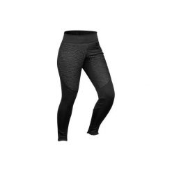 Legginsy turystyczne SH500 Warm damskie. Czarne legginsy damskie QUECHUA, l, bez wzorów, z elastanu. Za 169,99 zł.