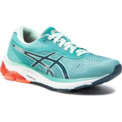 Buty ASICS - Gel-Pulse 12 1012A724 Techno Cyan/Magnetic Blue 300. Niebieskie buty sportowe damskie Asics, bez wzorów, ze skóry ekologicznej, sportowe, do biegania. Za 419,00 zł.