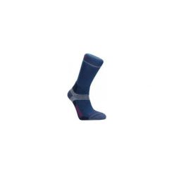 Skarpetki damskie: BRIDGEDALE Skarpety WoolFusion TREKKER LADY – kolor niebieski –