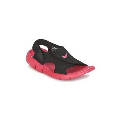 Sandały Dziecko Nike SUNRAY ADJUST 4 SANDAL (GS/PS). Czarne sandały dziewczęce marki Nike. Za 111,20 zł.