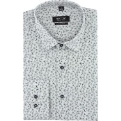 Koszula versone 2831 długi rękaw custom fit szary. Szare koszule męskie marki Recman, m, bez wzorów, bez kołnierzyka, z długim rękawem. Za 149,00 zł.
