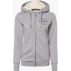 Superdry - Damska bluza rozpinana, szary. Szare bluzy damskie Superdry, xs, bez wzorów, bez rękawów, bez kaptura. Za 399,95 zł.