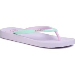 Japonki COQUI - Kaja 1326-100-5859 Pastel Liial/Mint. Zielone sandały dziewczęce Coqui, z tworzywa sztucznego, bez zapięcia. Za 49,00 zł.