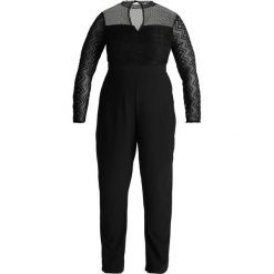 Kombinezony damskie: Lost Ink Plus WIDE LEG Kombinezon black