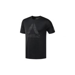 T-shirty z krótkim rękawem Reebok Sport Koszulka ACTIVCHILL Graphic Move. Czarne koszulki męskie Reebok Sport, s, bez wzorów, sportowe, bez kołnierzyka, z krótkim rękawem, krótkie. Za 169,00 zł.