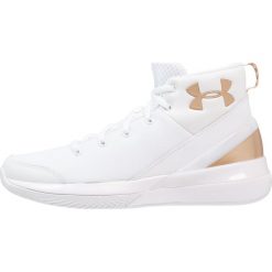 Buty skate męskie: Under Armour LEVEL NINJA Obuwie do koszykówki white