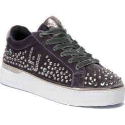 Sneakersy LIU JO - Silvia 03 B69017 TX010 Grey 01072. Szare półbuty damskie Liu Jo, ze skóry. W wyprzedaży za 419,00 zł.