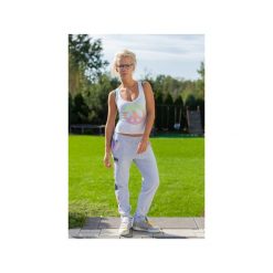 FANCY PANTSY strip triangle. Brązowe spodnie damskie marki Taff.one, s. Za 239,00 zł.