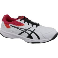 Asics Court Slide 1041A037-102 42 Białe. Białe buty sportowe męskie Asics, ze skóry, bez zapięcia, tenisowe. W wyprzedaży za 189,99 zł.