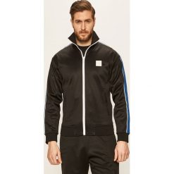 Diesel - Bluza. Czarne bluzy męskie Diesel, s, z aplikacjami, z bawełny, z kapturem, bez rękawów, bez kaptura. W wyprzedaży za 699,90 zł.
