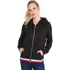 Tommy Hilfiger Trisha Bluza Czarny. Czarne bluzy damskie TOMMY HILFIGER, xs, bez wzorów, z bawełny, bez rękawów, bez kaptura. Za 566,95 zł.