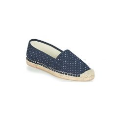 Espadryle André SALLY. Niebieskie espadryle damskie Andre, bez wzorów, bez obcasa. W wyprzedaży za 103,20 zł.