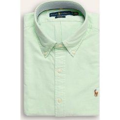 Polo Ralph Lauren - Koszula. Zielone koszule męskie Polo Ralph Lauren, s, bez wzorów, z bawełny, casualowe, polo, z długim rękawem. Za 429,90 zł.