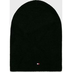 Tommy Hilfiger - Czapka. Czarne bez kategorii marki TOMMY HILFIGER, z bawełny. Za 159,90 zł.
