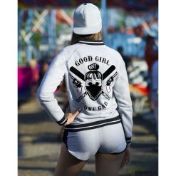 Bluza rozpinana Good Girl Gone Bad. Czarne bluzy dziewczęce rozpinane Pakamera. Za 179,00 zł.