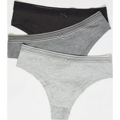 Etam - Figi Jack Lace (3 pack). Majtki damskie Etam, s, bez wzorów, z elastanu. W wyprzedaży za 49,90 zł.