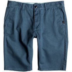 Quiksilver Spodenki Everyday Chino Short M Indian Teal, 33. Szare spodenki sportowe męskie Quiksilver, eleganckie. W wyprzedaży za 139,00 zł.