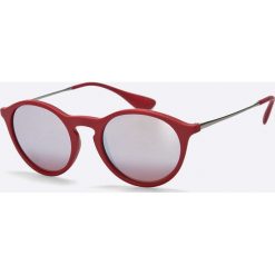 Ray-Ban - Okulary RB4243.6264B5. Czerwone okulary przeciwsłoneczne damskie Ray-Ban, okrągłe. W wyprzedaży za 479,90 zł.
