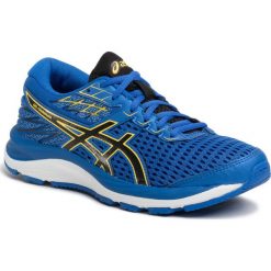 Buty ASICS - Gel Cumulus 21 GS 1014A069 Tuna Blue/Black. Niebieskie buty sportowe damskie Asics, bez wzorów, ze skóry ekologicznej, sportowe, do biegania. Za 299,00 zł.